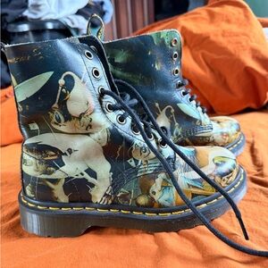 Dr. Martens Pascal Museum Collection Ultra Rare Bosch Hell women’s size 6